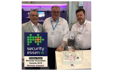 Pascal, Jay and Mark with Innovation Award